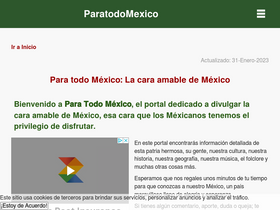 'paratodomexico.com' screenshot