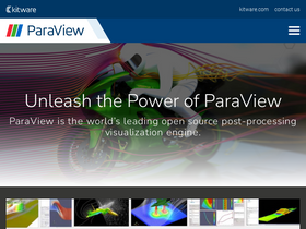 'paraview.org' screenshot