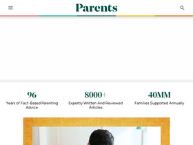 'parents.com' screenshot