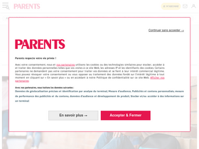 'parents.fr' screenshot