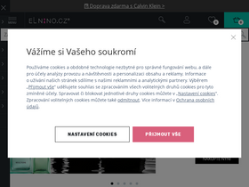 'parfemy-elnino.cz' screenshot