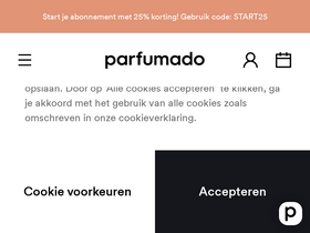 'parfumado.com' screenshot