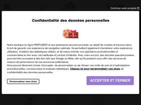 'parfumdo.com' screenshot