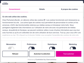 'parfumerie-burdin.com' screenshot