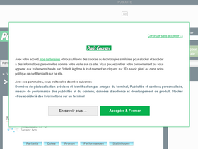 'paris-courses.com' screenshot