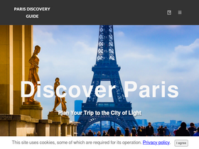 'parisdiscoveryguide.com' screenshot