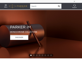 'parkerpen.com' screenshot