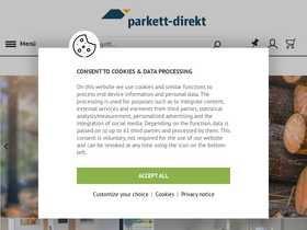 'parkett-direkt.net' screenshot