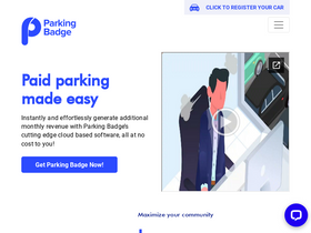 'parkingbadge.com' screenshot