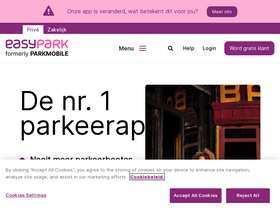 'parkmobile.nl' screenshot
