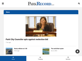 'parkrecord.com' screenshot