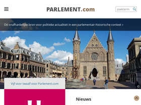 'parlement.com' screenshot