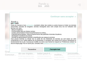 'paroledemamans.com' screenshot