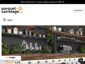'parquet-carrelage.com' screenshot
