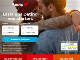 'parship.at' screenshot