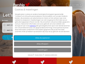 'parship.be' screenshot