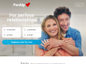 'parship.com' screenshot