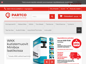'partco.fi' screenshot