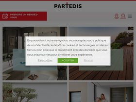 'partedis.com' screenshot
