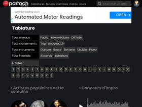'partoch.com' screenshot