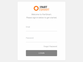 'partsmart.net' screenshot