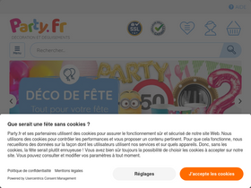 'party.fr' screenshot