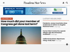 'pasadenastarnews.com' screenshot