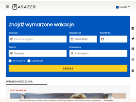 'pasazer.com' screenshot