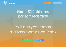 'pasfox.com' screenshot