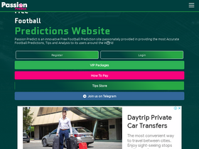 'passionpredict.com' screenshot
