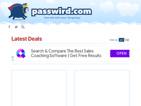 'passwird.com' screenshot