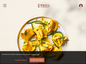 'pastaevangelists.com' screenshot
