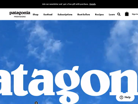 'patagoniaprovisions.com' screenshot