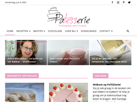 'patesserie.com' screenshot