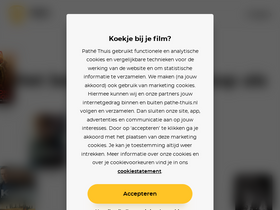 'pathe-thuis.nl' screenshot