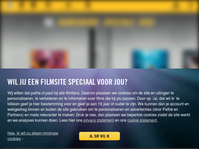 'pathe.nl' screenshot