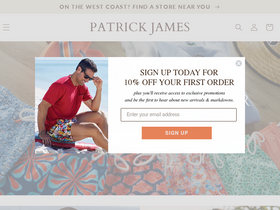 'patrickjames.com' screenshot