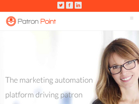 'patronpoint.com' screenshot