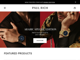 'paul-rich.com' screenshot