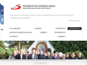 'paulus.org.pl' screenshot