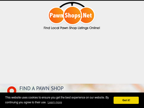 'pawnshops.net' screenshot