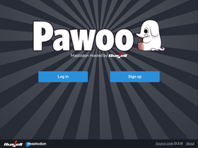 'pawoo.net' screenshot