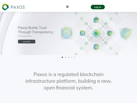 'paxos.com' screenshot
