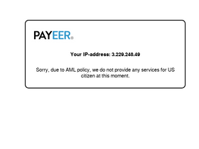 'payeer.com' screenshot