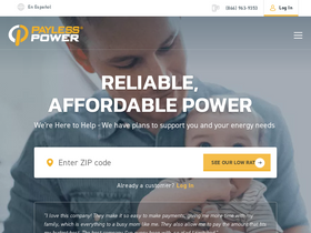 'paylesspower.com' screenshot