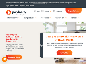'paylocity.com' screenshot