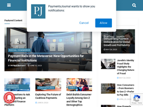 'paymentsjournal.com' screenshot