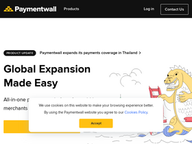 'paymentwall.com' screenshot