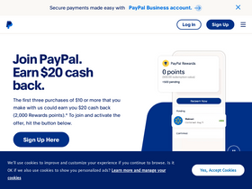 'paypal.com' screenshot