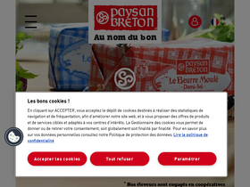 'paysanbreton.com' screenshot